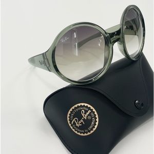 Ray Ban Round Oversized Lenses RB4345 Women's